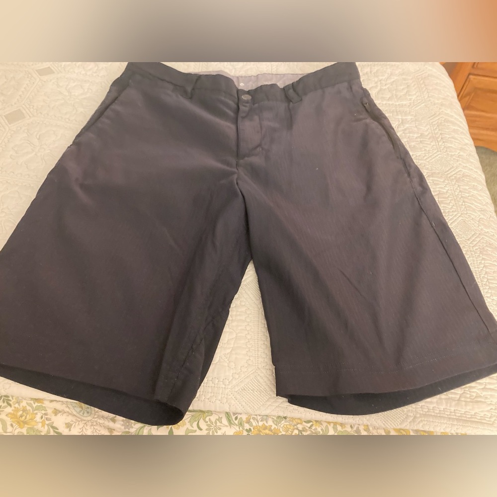 Nike‎ Tiger Woods Collection Black Shorts Sz 30 Lightweight
